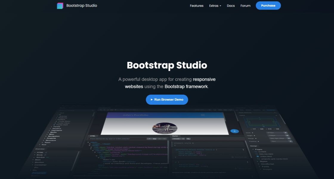 Bootstrap Studio