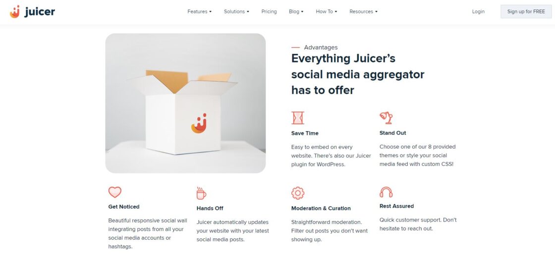 Juicer Linkedin feed aggregator