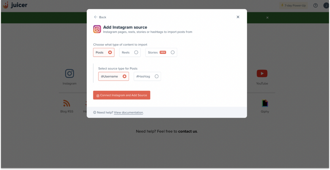 how to add Instagram feed to Shopify step 3