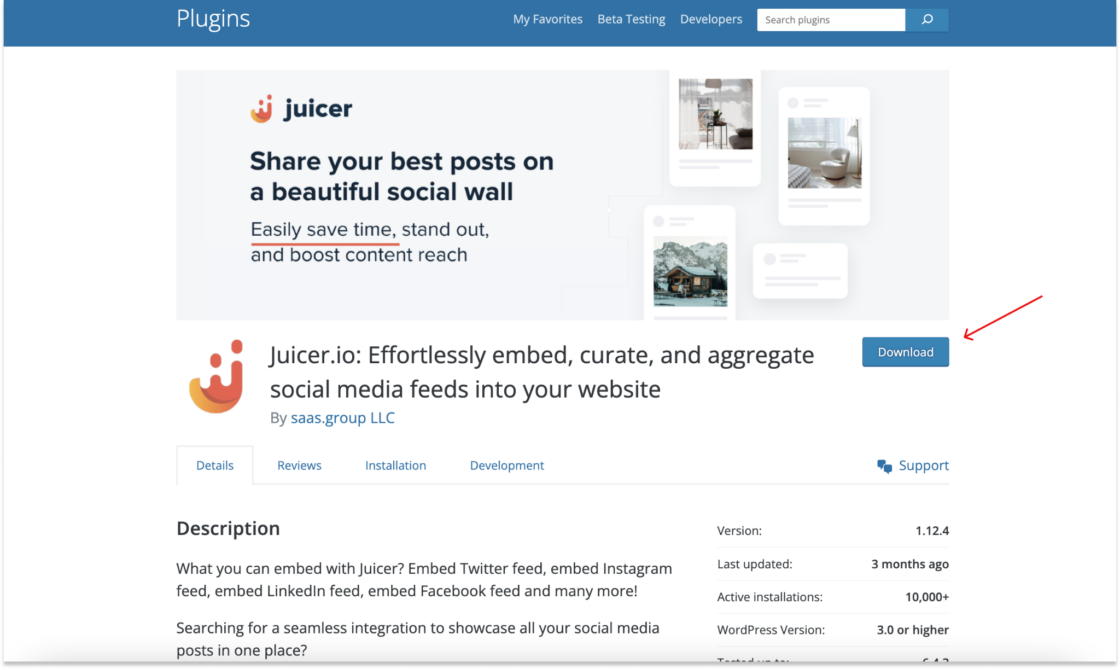 Embed or Add LinkedIn Feed to WordPress using Widget Step 4