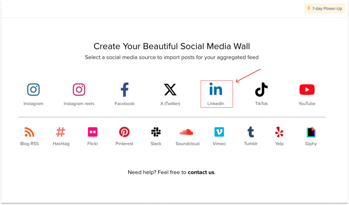 Embed LinkedIn Feed on Shopify Step 2